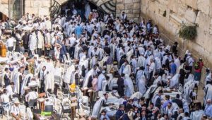 ברכת כהנים בכותל