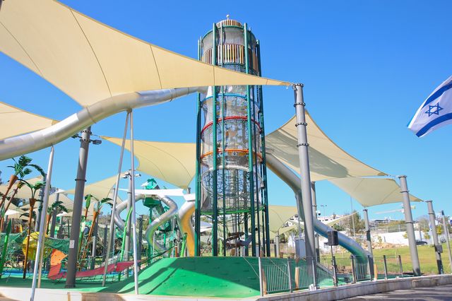 שדרוג גן סאקר בירושלים צילום - ארנון בוסאני