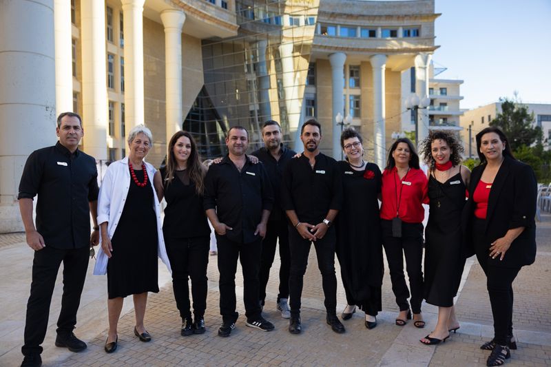 צוות מגדלי הים התיכון ירושלים באירוע הרשתי