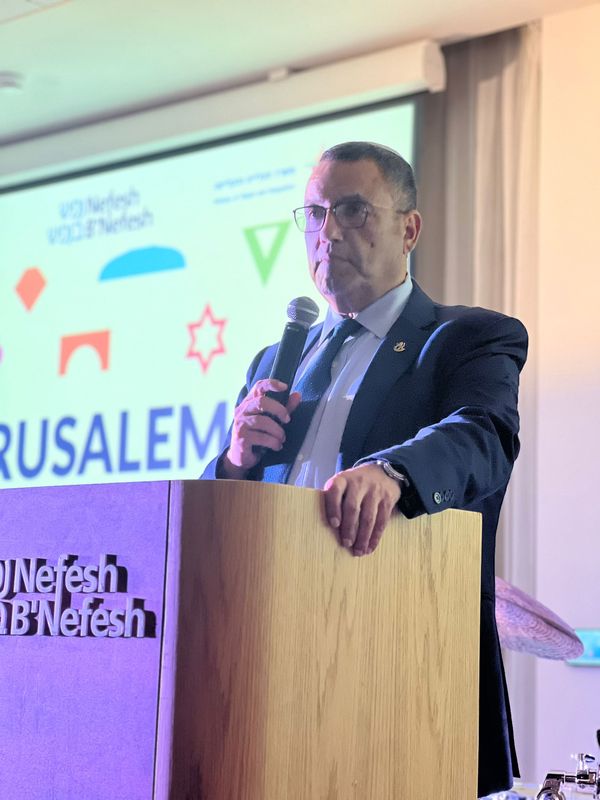 ראש העיר ירושלים, משה ליאון: "מתחילת השנה עלו ארצה והתיישבו בבירה כ-1,600 עולים מרחבי העולם". .צילום גלית זומר