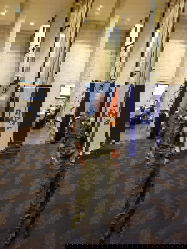 הרופא המחוזי: רופא ילדים בשערי צדק ותושב ושירות מילואים בפיקוד העורף. צילום דובר צה"ל