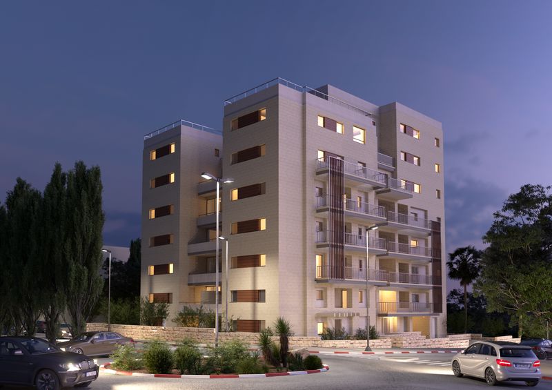 פנטהאוז בקרית משה ב 12.5 מיליון ש"ח. הדמיה קרית משה 16