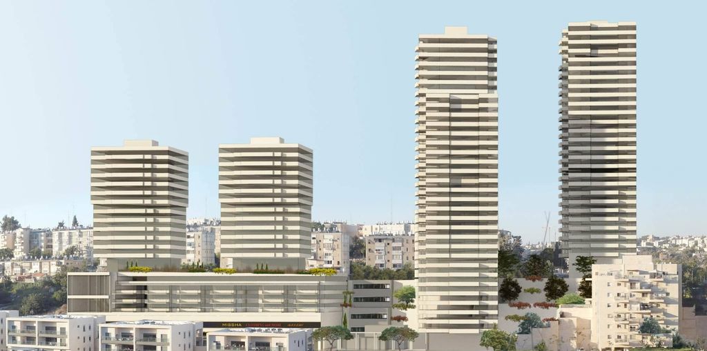 נוף הפארק- הנורית. הדמיה - גרנדה מונטה ופלא יזמות ונדל״ן.