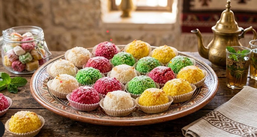  עוגיות קוקוס צבעוניות 🥥