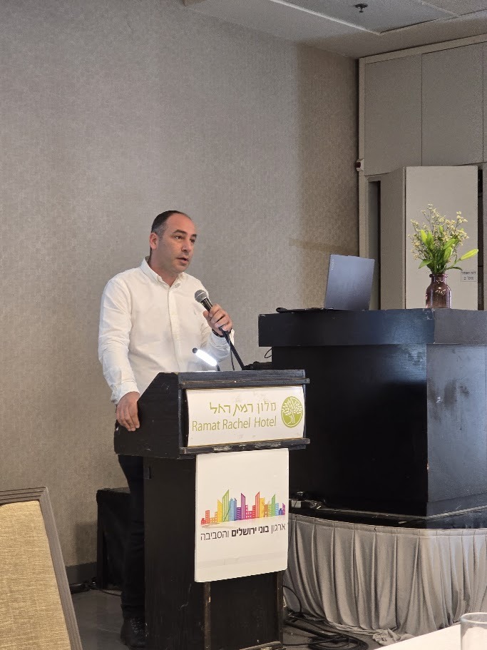  אלעד ואזנה, מנכ"ל הארגון פתח את הכנס בכנס בטיחות ברמת רחל