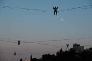 תמונות מהחזרה הגנרלית שהתקיימה אתמול מעל גיא בן הינום. צילום : קונסטנטין ביליץ׳