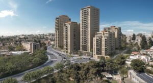 פרוייקט שדרות היובל - אכלוס השלב שני. קרדיט הדמייה: 3DVISION