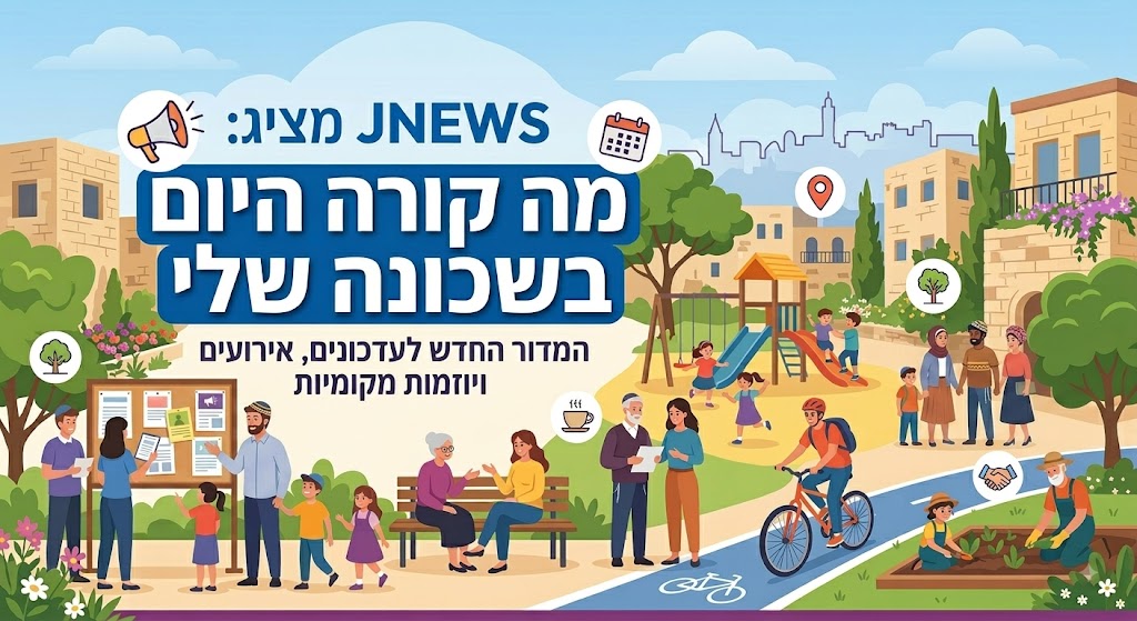 מה קורה בשכונה שלי