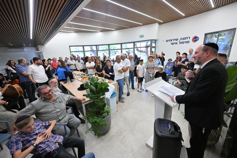 מנכל יד שרה באירוע הפתיחה במעלה אדומים
