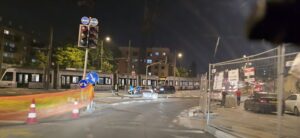 נסיעת נסיון בצומת פת בירושלים של הקו החדשות. צילום חדשות ירושלים 