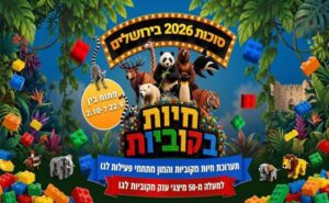 תערוכת הענק הבינלאומית של אמן הלגו הבריטי ושיאן גינס דאנקן טיטמארש מגיעה למתחם סינמה